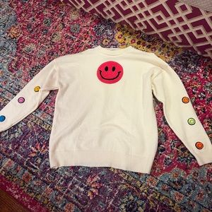 smiley sweater!!!